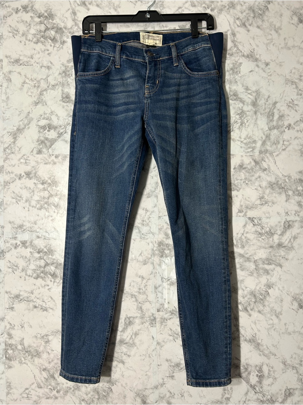 Current/Elliott Indigo Stretch Skinny Jeans